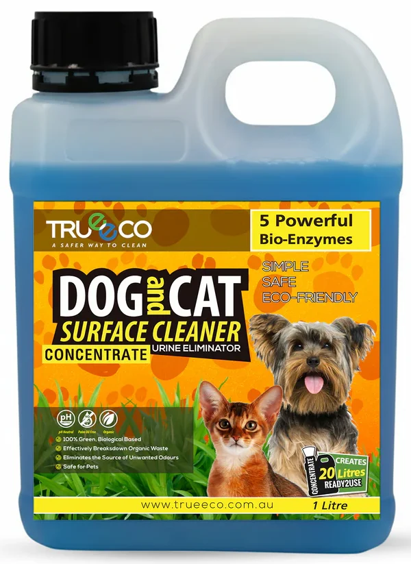TrueEco Dog & Cat Surface Cleaner Concentrate 1L